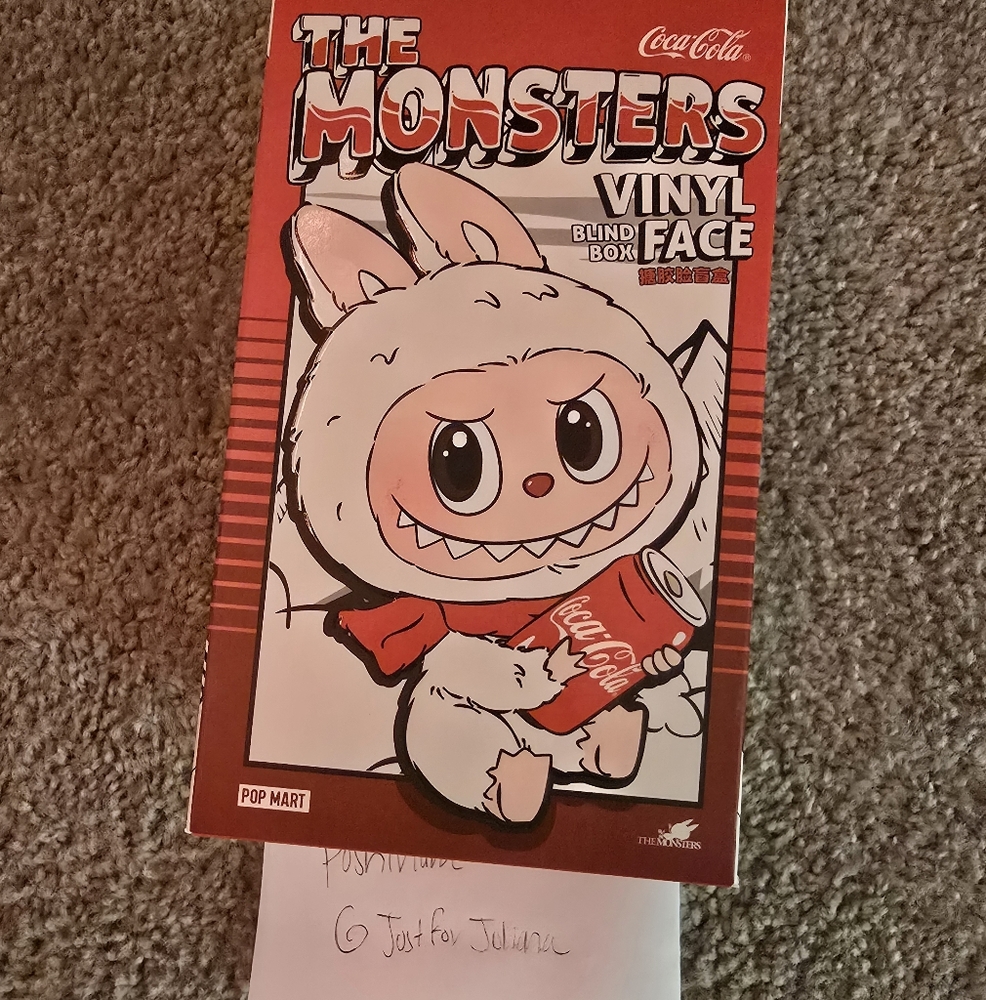 THE MONSTERS COCA-COLA SERIES-Vinyl Face Blind Box